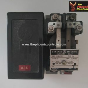 12HGA11J52 - GENERAL ELECTRIC AUXILIARY RELAY HINGED ARMATURE 125VDC
